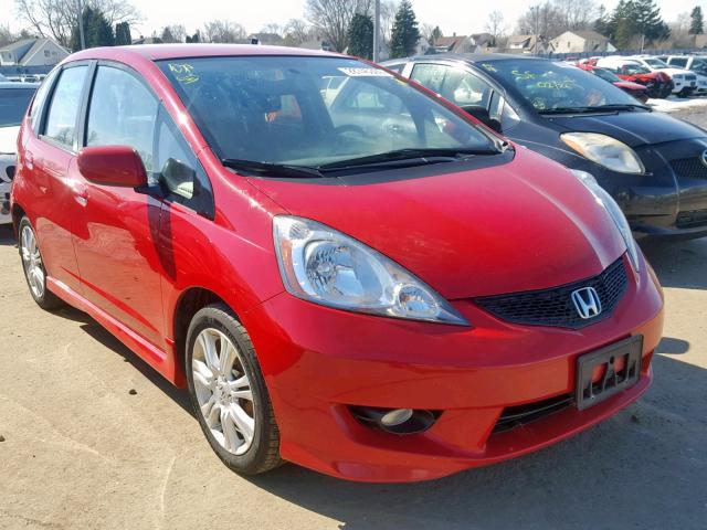 JHMGE8G53BC003636 - 2011 HONDA FIT SPORT RED photo 1