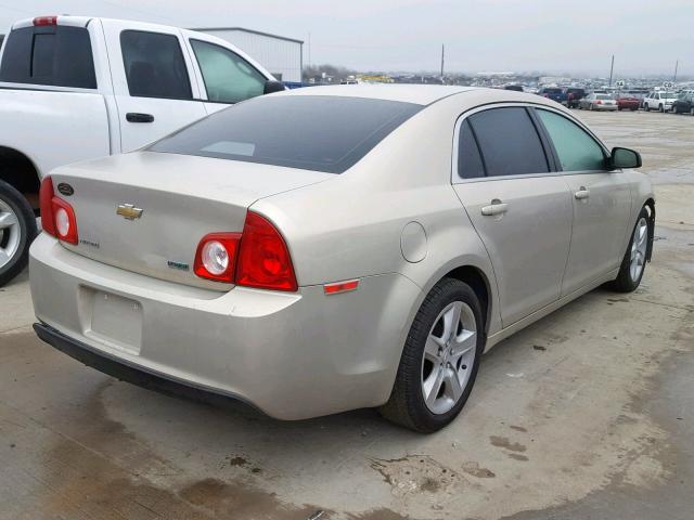 1G1ZA5EU3BF356092 - 2011 CHEVROLET MALIBU LS TAN photo 4