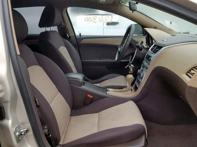 1G1ZA5EU3BF356092 - 2011 CHEVROLET MALIBU LS TAN photo 5