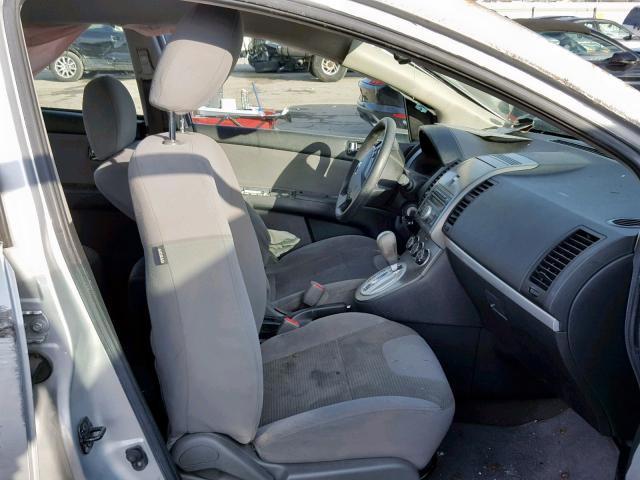 3N1AB6AP7BL696300 - 2011 NISSAN SENTRA 2.0 SILVER photo 5