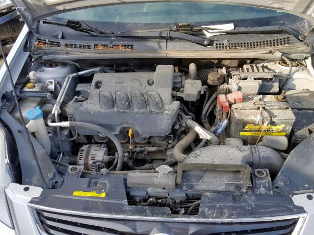 3N1AB6AP7BL696300 - 2011 NISSAN SENTRA 2.0 SILVER photo 7