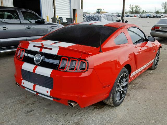 1ZVBP8CF7D5274112 - 2013 FORD MUSTANG GT RED photo 4