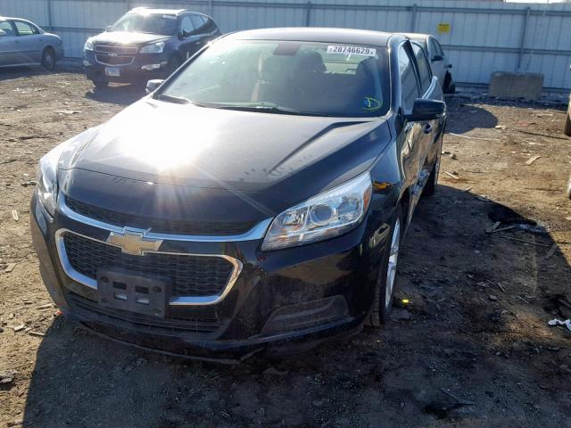 1G11C5SA8GU105685 - 2016 CHEVROLET MALIBU LIM BLACK photo 2