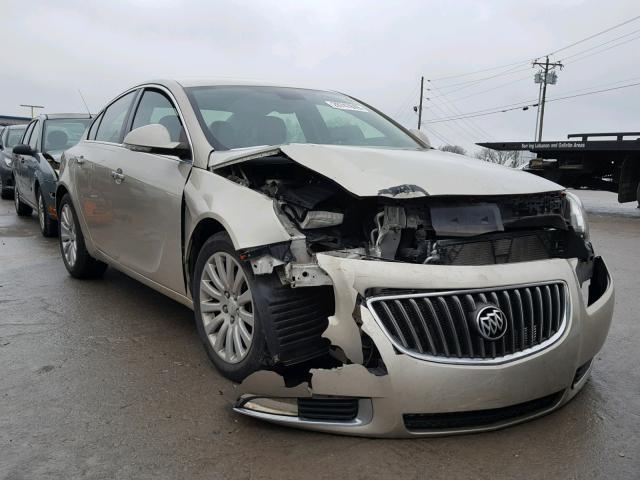 2G4GS5EV8D9135762 - 2013 BUICK REGAL PREM GOLD photo 1