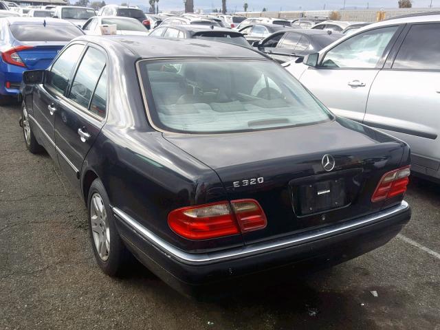 WDBJF65H4XA879834 - 1999 MERCEDES-BENZ E 320 BLACK photo 3