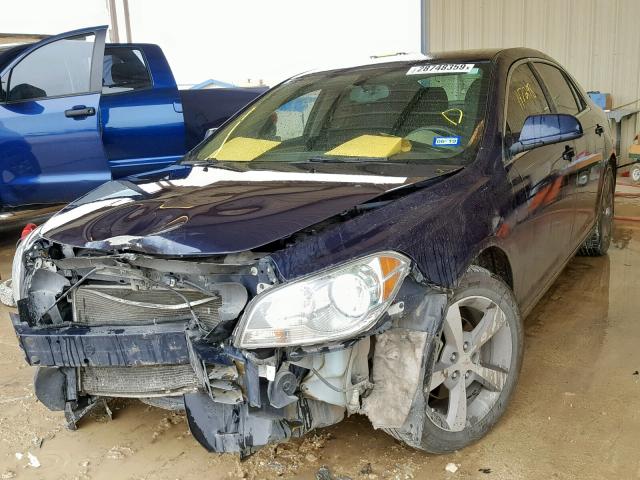 1G1ZC5E19BF362835 - 2011 CHEVROLET MALIBU 1LT 蓝色 照片 2