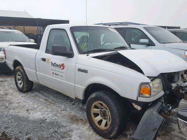 1FTYR10D38PA74694 - 2008 FORD RANGER WHITE photo 1