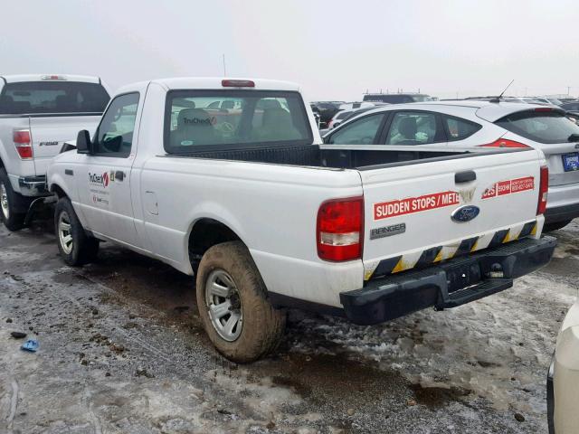 1FTYR10D38PA74694 - 2008 FORD RANGER WHITE photo 3