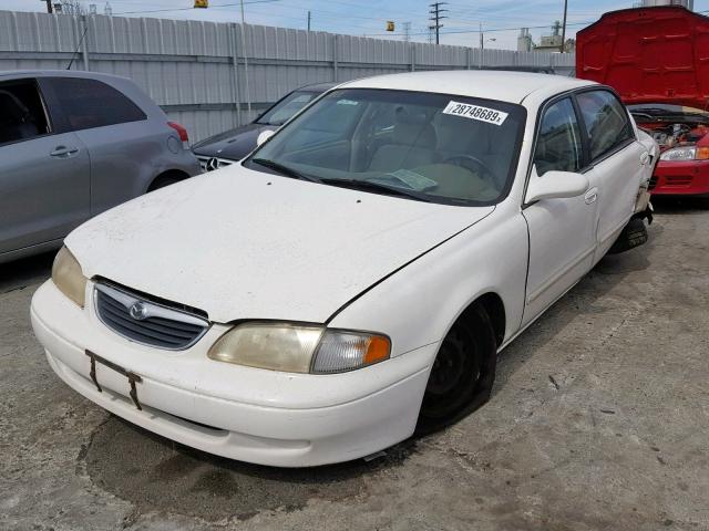 1YVGF22C6X5895615 - 1999 MAZDA 626 ES WHITE photo 2