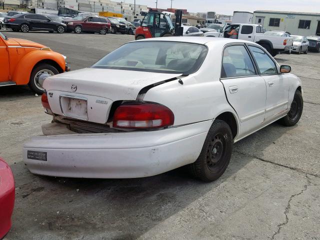 1YVGF22C6X5895615 - 1999 MAZDA 626 ES WHITE photo 4