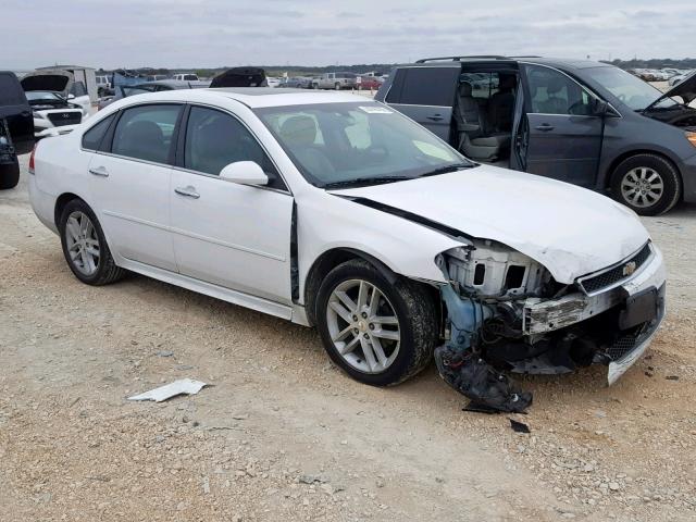 2G1WC5E34C1168016 - 2012 CHEVROLET IMPALA LTZ WHITE photo 1