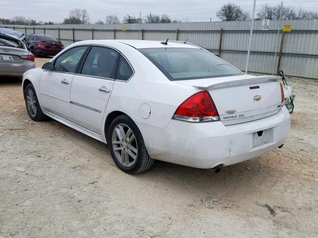 2G1WC5E34C1168016 - 2012 CHEVROLET IMPALA LTZ WHITE photo 3