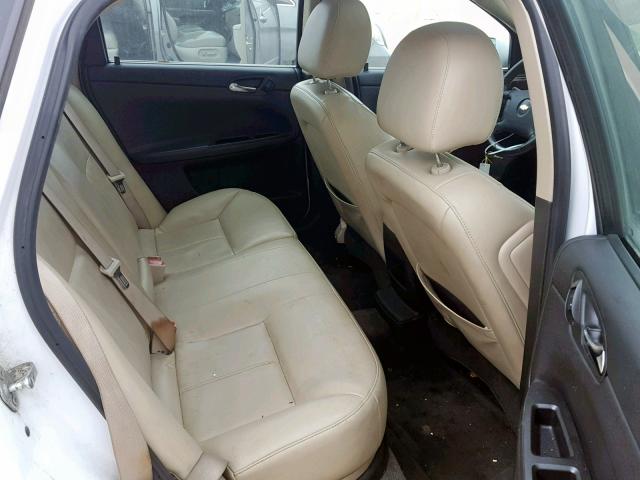 2G1WC5E34C1168016 - 2012 CHEVROLET IMPALA LTZ WHITE photo 6