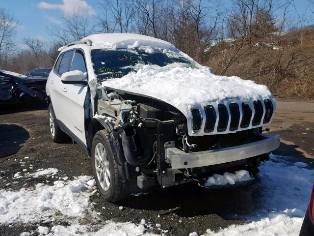 1C4PJMCSXEW224784 - 2014 JEEP CHEROKEE L WHITE photo 1