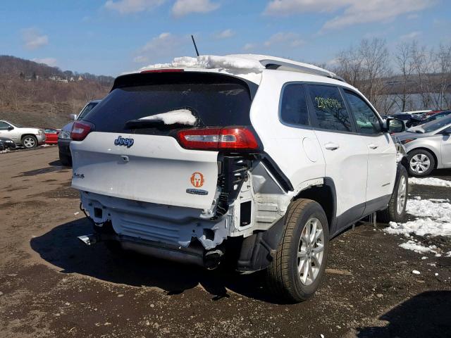 1C4PJMCSXEW224784 - 2014 JEEP CHEROKEE L WHITE photo 4