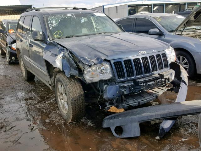 1J4PR4GKXAC129313 - 2010 JEEP GRAND CHER BLUE photo 1