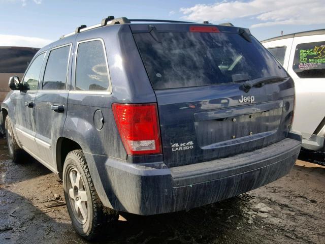 1J4PR4GKXAC129313 - 2010 JEEP GRAND CHER BLUE photo 3