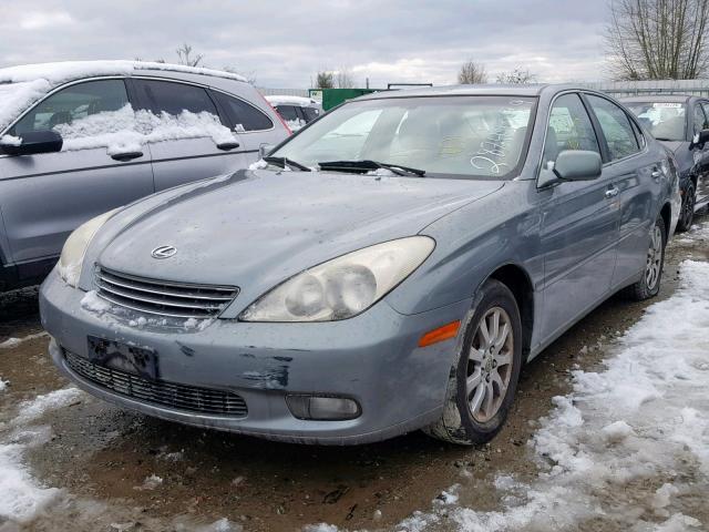 JTHBF30GX20009487 - 2002 LEXUS ES 300 GRAY photo 2