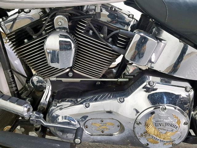 1HD1BWB115Y020174 - 2005 HARLEY-DAVIDSON FLSTCI WHITE photo 11