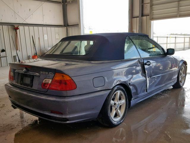 WBABS33482PG84423 - 2002 BMW 325 CI BLUE photo 4