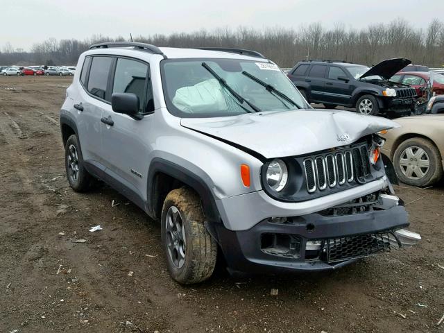 ZACCJBAB6HPG26096 - 2017 JEEP RENEGADE S 银色 照片 1