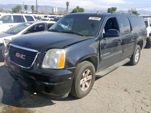 1GKFC16017R249626 - 2007 GMC YUKON XL C BLACK photo 2