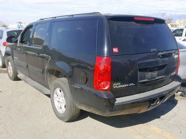 1GKFC16017R249626 - 2007 GMC YUKON XL C BLACK photo 3