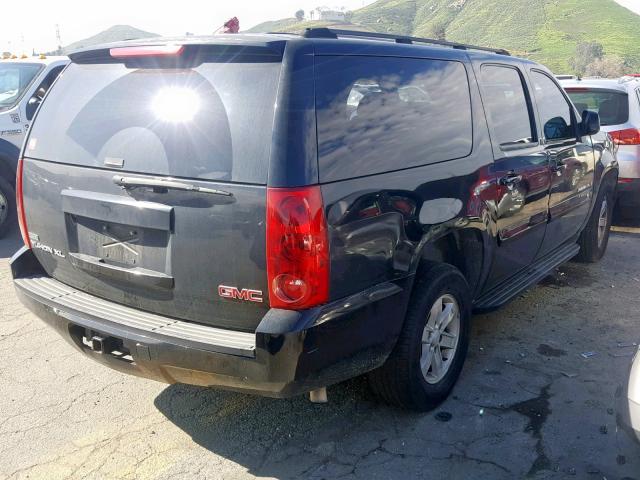 1GKFC16017R249626 - 2007 GMC YUKON XL C BLACK photo 4