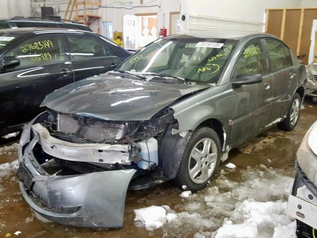 1G8AJ55F37Z203749 - 2007 SATURN ION LEVEL GRAY photo 2
