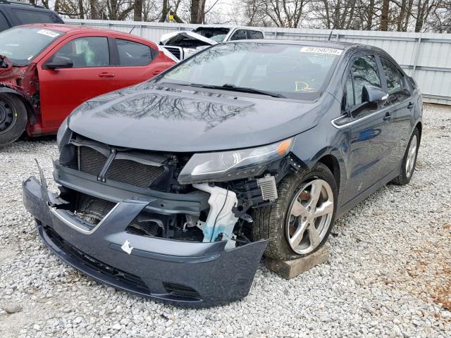 1G1RA6E42CU122495 - 2012 CHEVROLET VOLT CHARCOAL photo 2