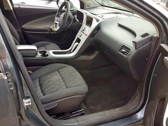 1G1RA6E42CU122495 - 2012 CHEVROLET VOLT CHARCOAL photo 5