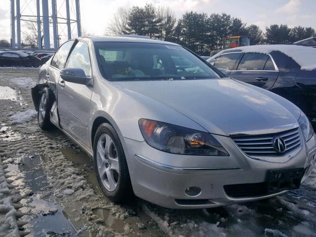 JH4KB16506C001313 - 2006 ACURA RL SILVER photo 1