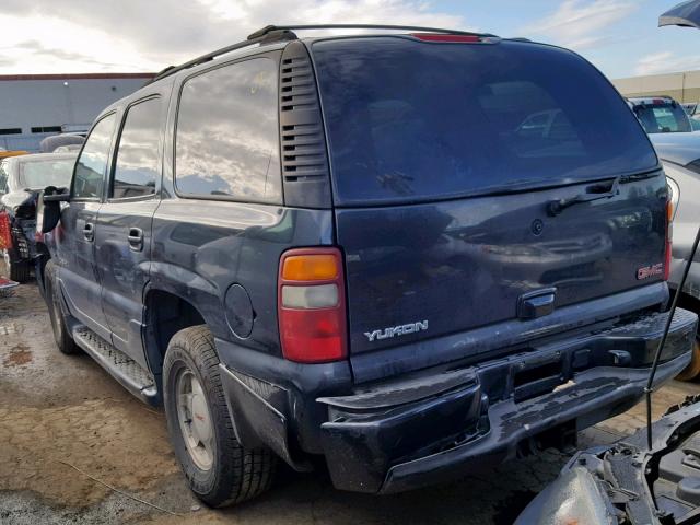 1GKEK63U23J148753 - 2003 GMC YUKON DENA BLACK photo 3