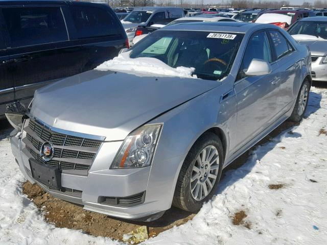 1G6DE5EG5A0115445 - 2010 CADILLAC CTS LUXURY SILVER photo 2