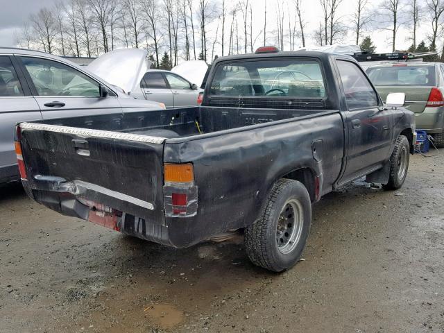 4TARN81A5RZ196164 - 1994 TOYOTA PICKUP 1/2 BLACK photo 4