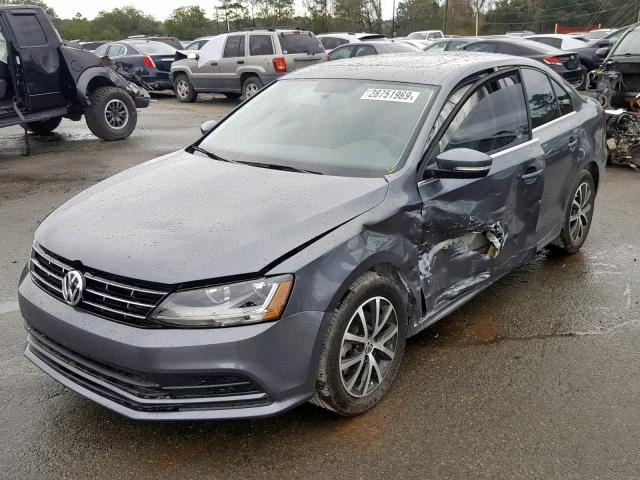 3VWDB7AJ4JM260179 - 2018 VOLKSWAGEN JETTA SE GRAY photo 2