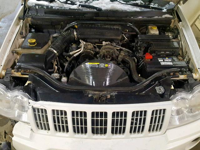 1J8GR48K77C520991 - 2007 JEEP GRAND CHER WHITE photo 7