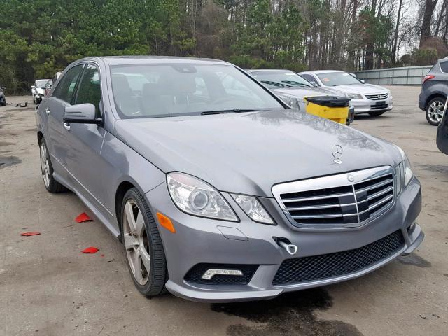 WDDHF5GB8BA372744 - 2011 MERCEDES-BENZ E 350 SILVER photo 1