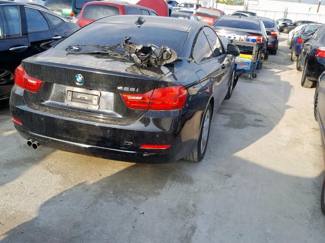 WBA3N7C50FK225222 - 2015 BMW 428 I BLACK photo 4