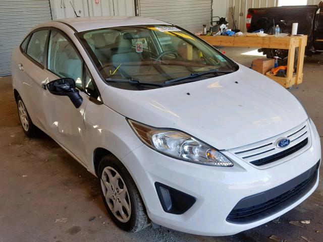 3FADP4AJ3DM114045 - 2013 FORD FIESTA S WHITE photo 1