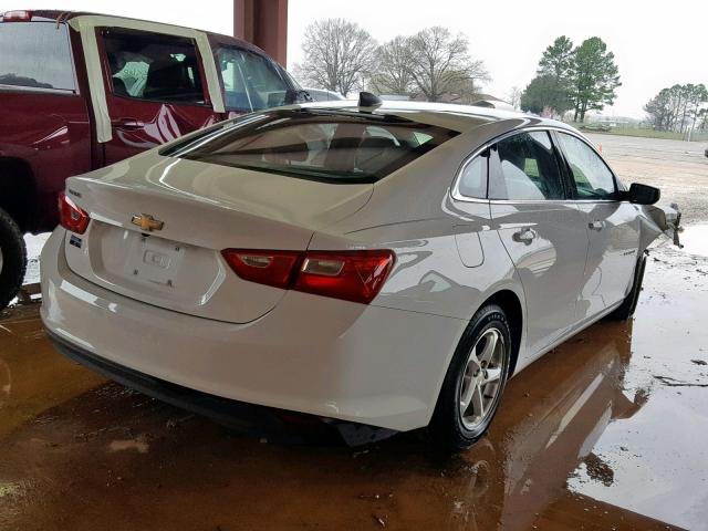 1G1ZB5ST2HF146553 - 2017 CHEVROLET MALIBU LS WHITE photo 4