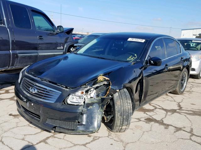 JNKCV61F29M051461 - 2009 INFINITI G37 BLACK photo 2