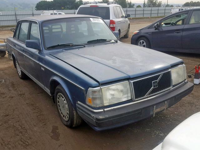 YV1AA884XM1432029 - 1991 VOLVO 240 BLUE photo 1