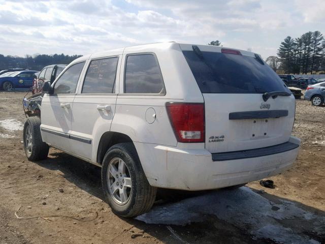 1J8GR48K67C637820 - 2007 JEEP GRAND CHER WHITE photo 3