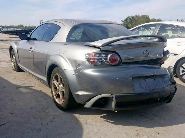 JM1FE17N650159423 - 2005 MAZDA RX8 GRAY photo 3