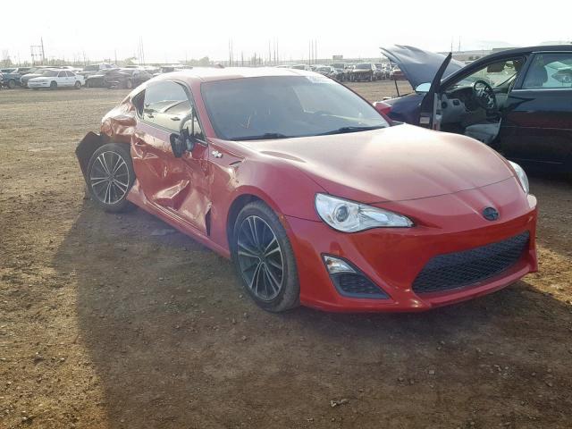 JF1ZNAA19F9710322 - 2015 TOYOTA SCION FR-S RED photo 1
