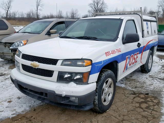 1GCCSCFE4C8138447 - 2012 CHEVROLET COLORADO L WHITE photo 2