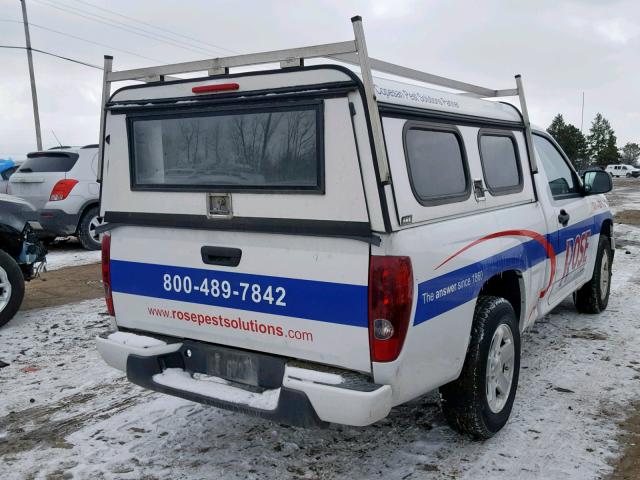 1GCCSCFE4C8138447 - 2012 CHEVROLET COLORADO L WHITE photo 4