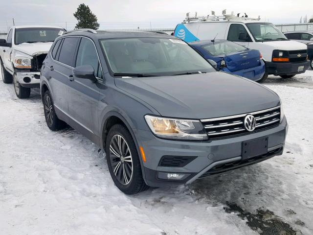 3VV2B7AXXJM159437 - 2018 VOLKSWAGEN TIGUAN SE GRAY photo 1