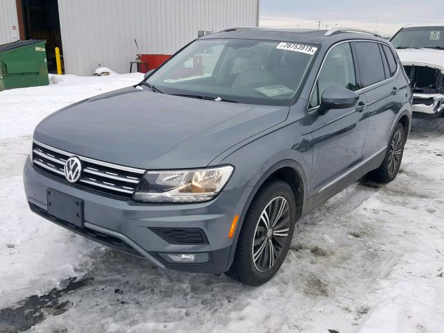 3VV2B7AXXJM159437 - 2018 VOLKSWAGEN TIGUAN SE GRAY photo 2